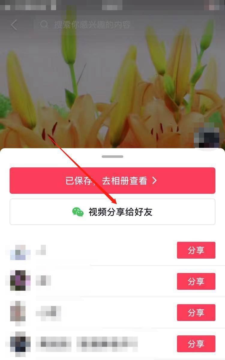 抖音如何分享到微信好友？